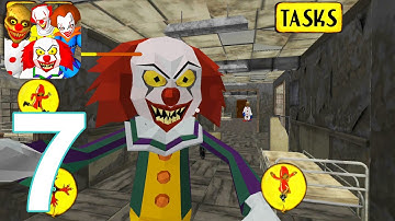 Clown Hospital. Neighbor Escape 3D Level 5 Gameplay Part 7 (IOS/Android) Fail