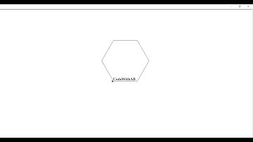 Draw Hexagon Using Turtle in Python || Turtle || Python