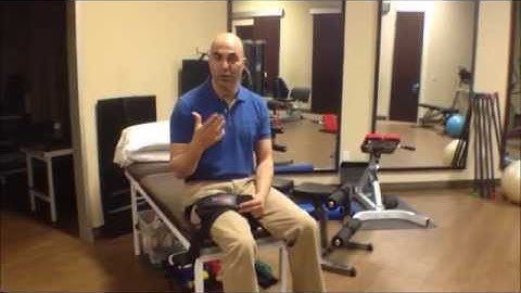 Hamstring trigger point, massage, and hamstring strain treatment with the Muscle Wizard
