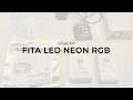 Ligação da Fita LED NEON RGB