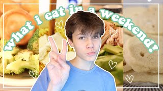 what i eat in a day! | weekend edition | ana recovery vlog