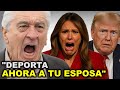 Trump FREAKS OUT ON LIVE After Robert De Niro Yelled At Him On TV Deport Your Wife Trump FREAKS OUT ON LIVE After Robert De Niro Yelled At Him On TV Deport Your Wife