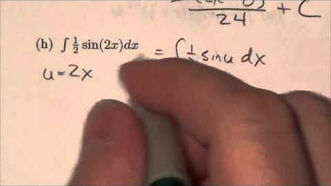Math 31 Integration Review #1h