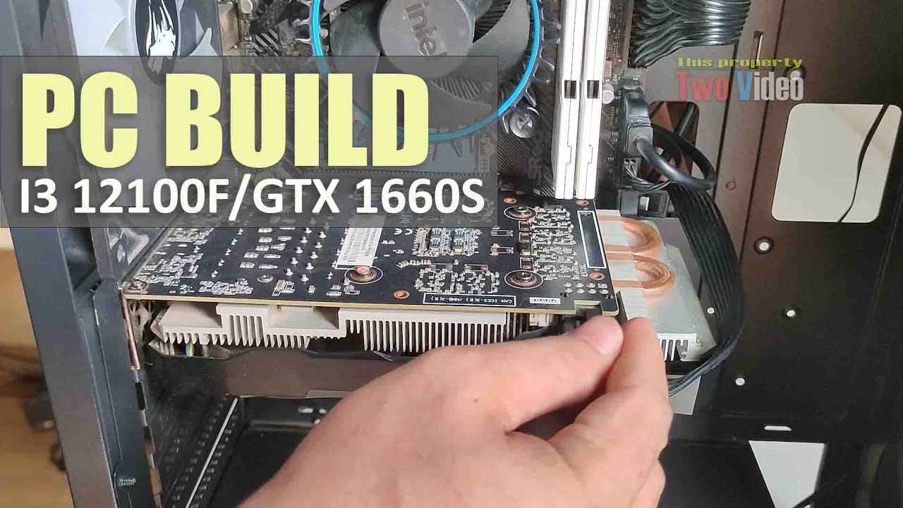 ASMR pcbuild no talking | Core i3 12100F/16GB/256GB/GTX 1660S