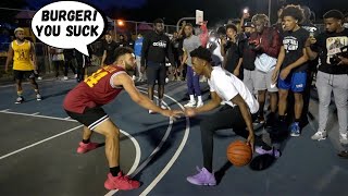"You're A B*tch" | Playing Sh*t Talkers & D1 Hoopers In New Jersey.. (Mic'd Up 5v5)