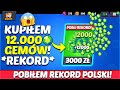 👑 POBIŁEM REKORD POLSKI W BRAWL STARS, 💎KUPIŁEM 12,000 GEMÓW💎 NA JEDNYM MOMENCIE! 😲