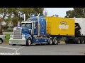Moving Containers Kenworth T908