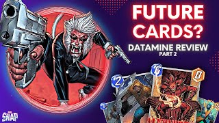 These cards are INSANE. | Data-mined Card Review #2 | Marvel Snap