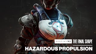 Hazardous Propulsion | Titan Exotic Chest Armor Preview | Destiny 2: The Final Shape