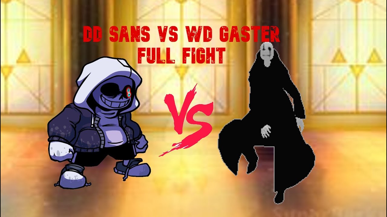 DrugDust Sans VS W.D Gaster [ CrackTale Episode 4 - 5] Full Fight - YouTube