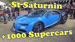 + de 1000 Supercars ! Bugatti - Ferrari - Lamborghini - McLaren à St Saturnin