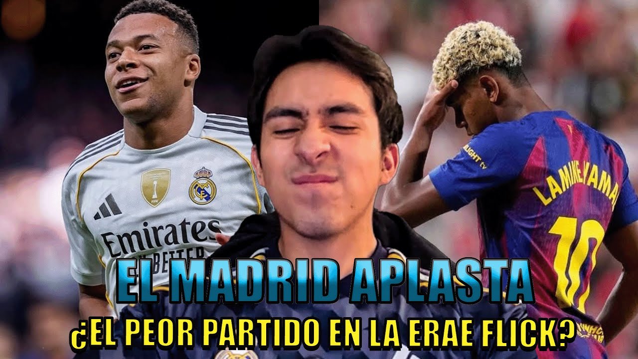 Real Madrid otra vez superior al Barça 😱 | Mi reacción!!!! - YouTube