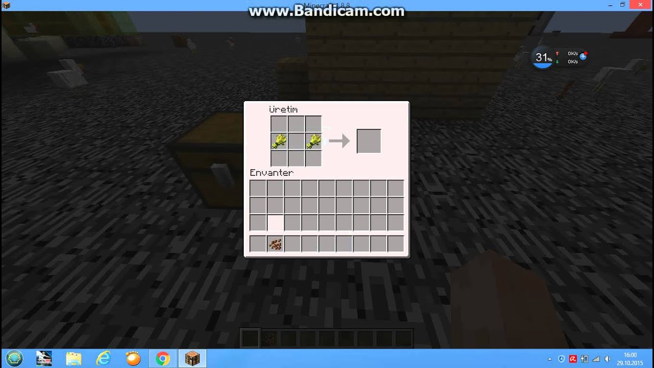 Minecraft Kurabiye Yapımı YouTube