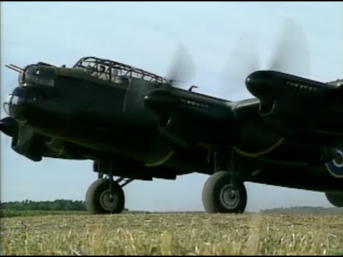 Avro Lancaster- Air Show and World War II Footage