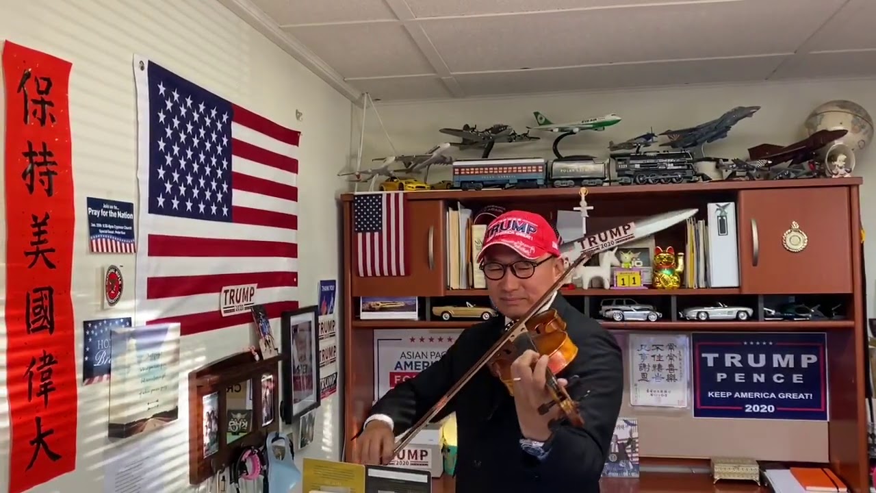 2020 Keep America Great - Violin by Peter Kuo