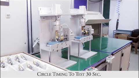 Cocks Assembly with Testing Machine Line  #spm #testingmachine #valve  #automatic