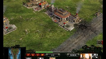 C&C Generals ZH Contra 009 Beta 2: Shadow vs Gelukus (Nuke vs Stealth)