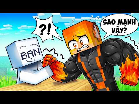 You Become SUPER STRONG In Minecraft
