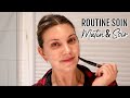 MA ROUTINE SOIN VISAGE MATIN & DU SOIR : BELLE PEAU EN HIVER | Skincare Routine  Mimi's Xmas 2020