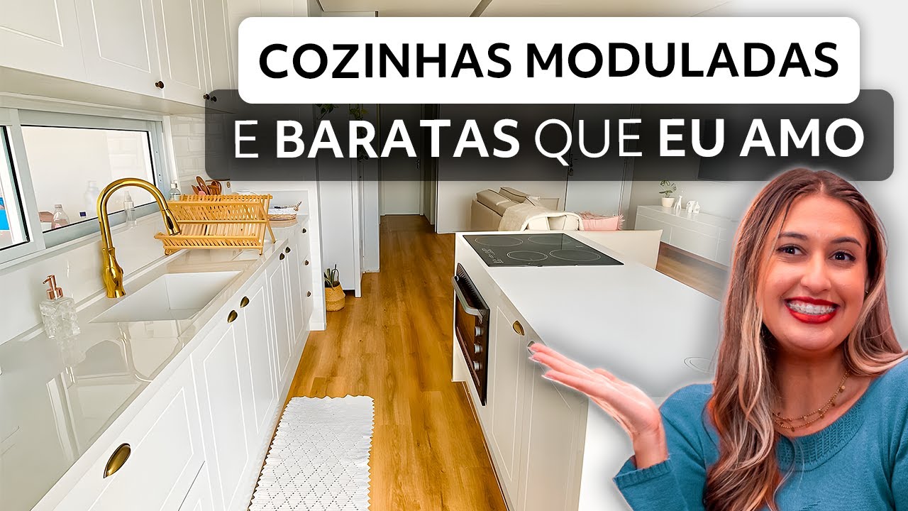 COZINHAS MODULADAS E BARATAS QUE EU AMO, image size:1280x720