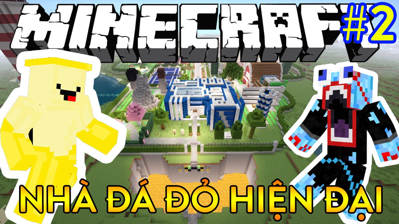 Oops Club Minecraft Nha đa đỏ Hiện đại Tập 2 Ngoi Nha đa đỏ