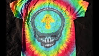 Tie dye a grateful dead steal your face ...