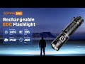 🔦 SOFIRN SR12 – компактен далекобоен фенер 1450 Лумена (396 м)