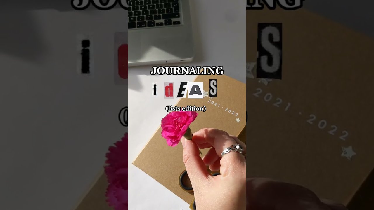 Journal Ideas - List Edition