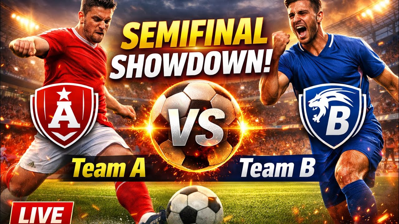 Semifinal teamA vs teamB 