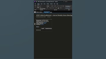 Take notes during a meeting and send them after