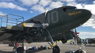 C-47 "Placid Lassie" engine test