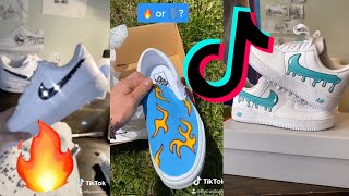 TIK TOK CUSTOM SNEAKER COMPILATION *2021*