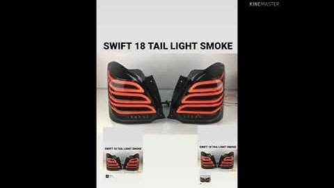 swift led tail light black tail light Suzuki swift car modifying tail light #shorts #swifttaillight