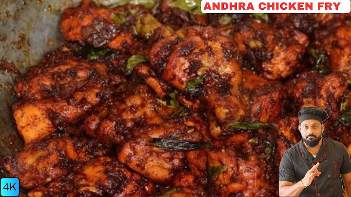 ആന്ധ്ര ചിക്കൻ ഫ്രൈ | Spicy Andhra Chicken Fry Malayalam recipe | spicy chicken recipe