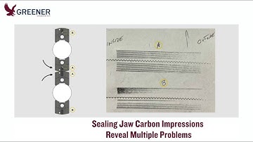 Sealing Jaw Carbon Impressions Reveal Multiple Problems