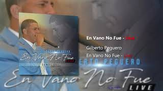 Video thumbnail of "Gilberto Peguero - En Vano No Fue (Live)"