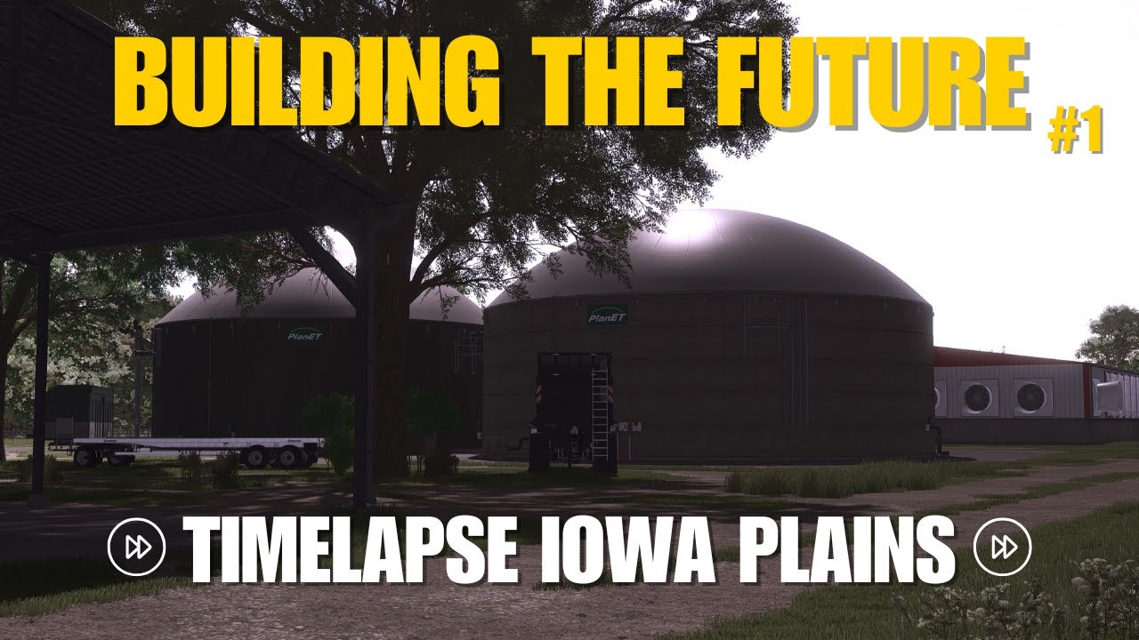 The Iowa Farm Story | Rebuilding the Farmyard (FS25 Timelapse Build)