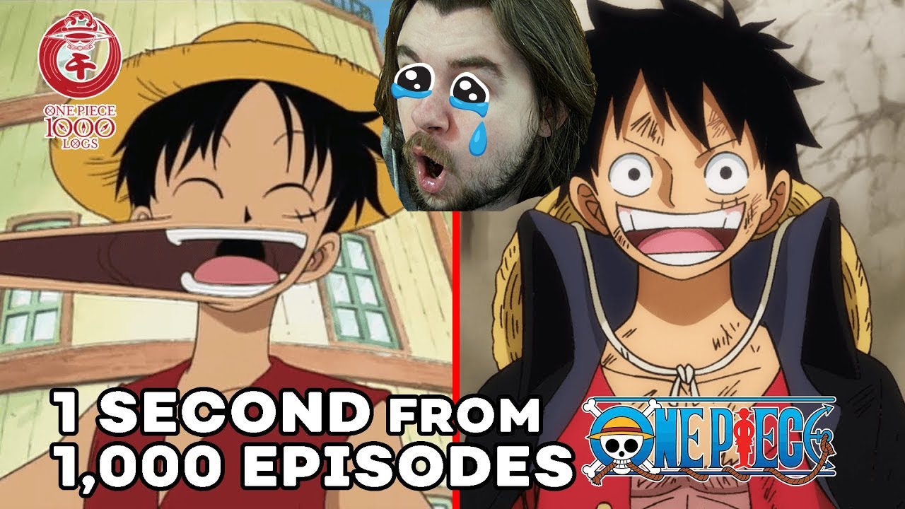 THIS IS SO COOL!!  1 Second from 1000 Episodes of One Piece Reaction 