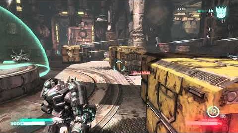 Transformers : Fall Of Cybertron Multiplayer Gameplay (Destroyer)