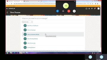 Oracle HCM (Human Capital management ) Employee , Hire -  Fusion Part 4