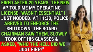 Fired for a 'Useless' License, I Triggered a Corporate Shutdown ♟️ Wealth