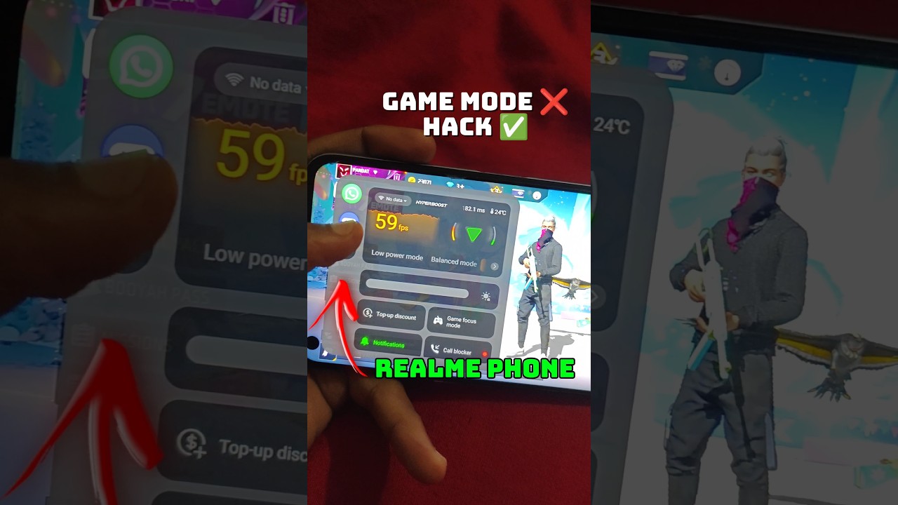 Realme Gaming Mode Pro Settings 🚀☠️ || realme game mode explained