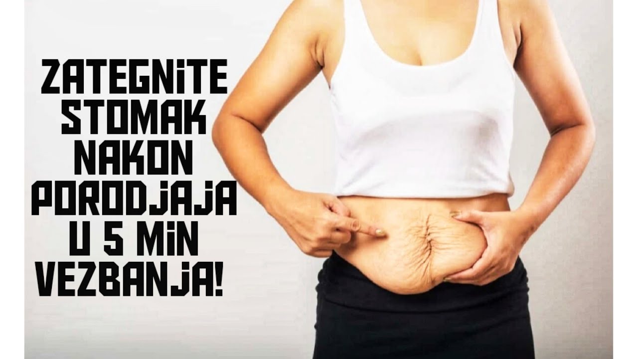 Radite ove vezbe 5 min nakon porodjaja  30 dana i zategnite stomak. Do these exercises for 5 minute.