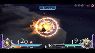 Dissidia 012 - Vaan VS Cloud