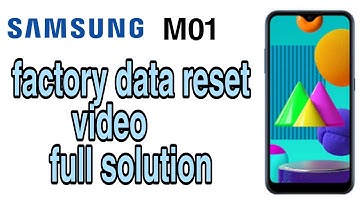 Samsung m01 factory data reset video, how to hard reset samsung m01 core full video