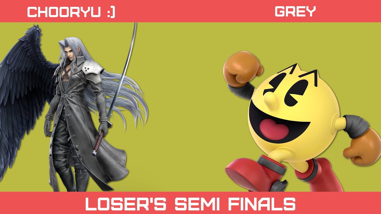 Chooryu :) (Sephiroth) vs Grey (Pac-Man, Hero) - Flashback Fightclub ...