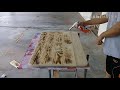 Belajar teknik bakar kayu pine