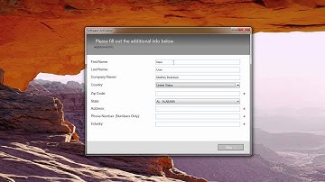 Software Activation Walkthrough