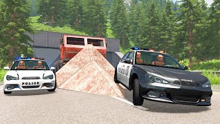 Police Car Chases #57 - BeamNG DRIVE | SmashChan