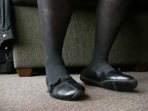 PR Amaya Black Mary Jane Flats Shoeplay - YouTube